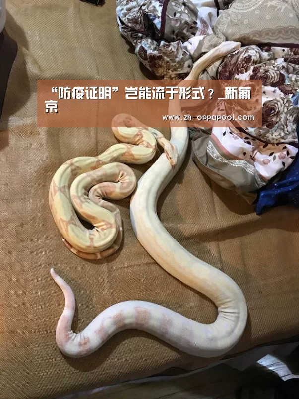 “防疫证明”岂能流于形式?_新葡京(图3) 新葡京